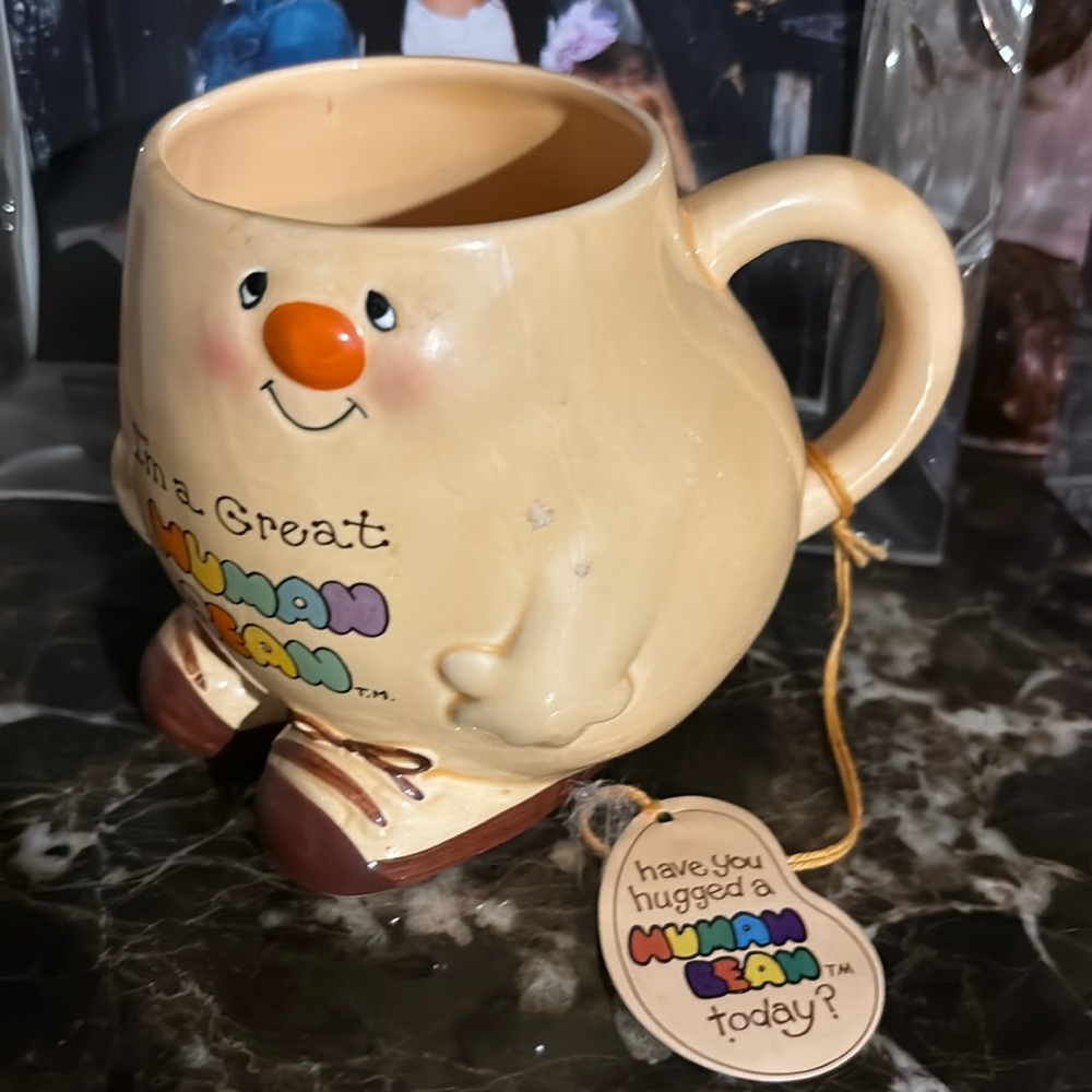 1981 Human Bean coffee mug.